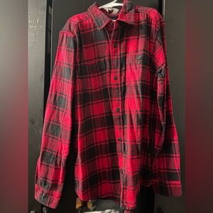 The Children’s Place Red and Black Checkered Boys Shirt